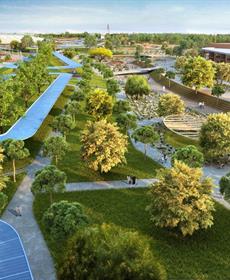 دبي تخطط لتنفيذ حديقة ضخمة صديقة للبيئة (صور)