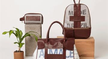 Fracking fashion: Argentine designers turns shale sand bags into handbags