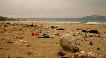 Amount of litter on UK beaches is falling, national clean-up finds