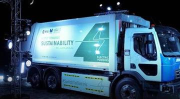Abu Dhabi Launches First All-electric Waste Collection Lorry