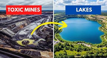 Almost like Lake Como: Germany transforms former coal mines into Europe's largest lake landscape