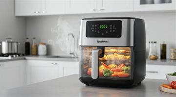 Air frying fatty foods ‘better’ for air quality than alternatives